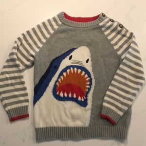 Mini Boden Boys Shark Sweater